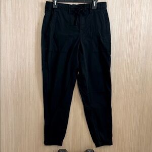 Sonoma joggers with zippered ankle size medium black